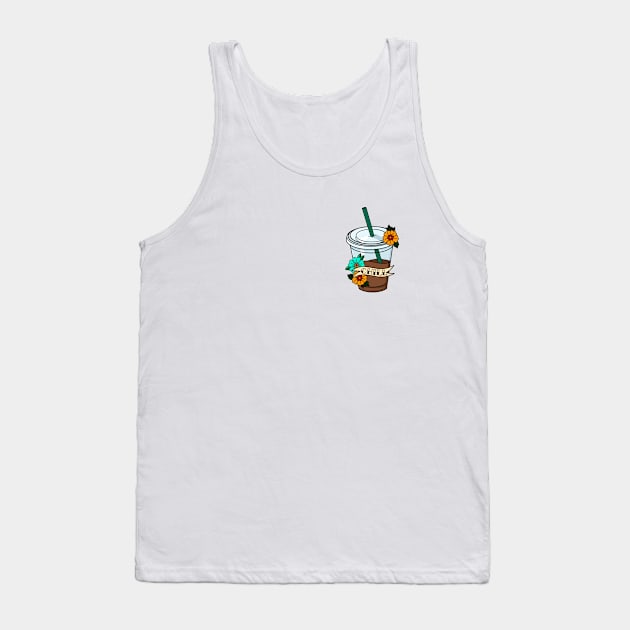 Iced Coffee Chill Tank Top by HofDraws